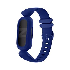 Bandz Fitbit Ace 3 siliconen band 'Classic' (donkerblauw)