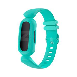 Bandz Fitbit Ace 3 siliconen band 'Classic' (aquablauw)