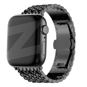 Bandz Apple Watch stalen band 'Dragon' (zwart)
