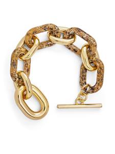 Rabanne Sahara polished-finish bracelet - Goud