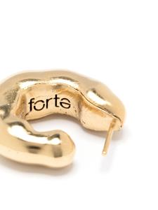 Forte Forte half hoop earrings - Goud