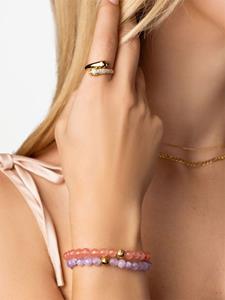 Nialaya Jewelry Armband met logo - Roze