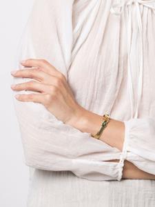 Aurelie Bidermann Armband met dubbele slang - Goud