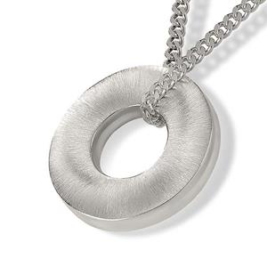Urnwebshop Ringvormige Ashanger Silber