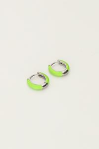 My jewellery Candy kleine oorringen groen