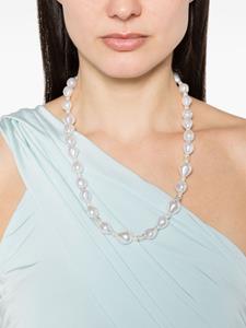Magda Butrym Teardrop faux-pearl necklace - Wit