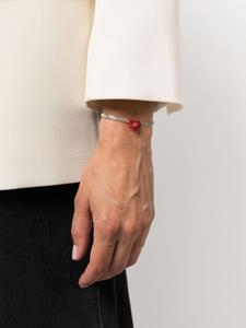 Karl Lagerfeld Armband verfraaid met kristallen - Zilver