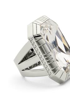 Versace Ring verfraaid met kristallen - Zilver