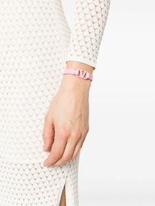 Valentino Garavani VLogo leren armband - Roze