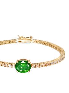 Roxanne Assoulin Emerald City cubic-zirconia bracelet - Goud