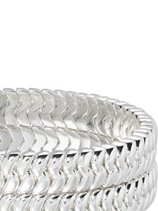 Roxanne Assoulin Twee mesh armbanden - Zilver