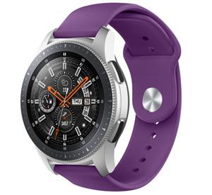 Strap-it Samsung Galaxy Watch sport band 46mm (paars)