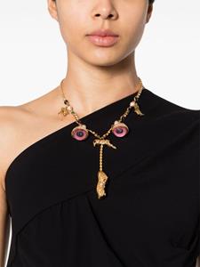 Marni mixed-charms pendant necklace - Goud