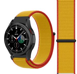 Strap-it Samsung Galaxy Watch 4 Classic 46mm nylon band (Duitsland)