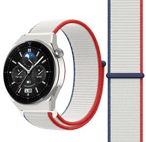 Strap-it Huawei Watch GT 3 Pro 46mm nylon band (Frankrijk)