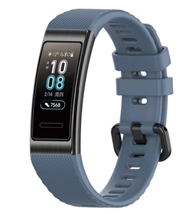 Strap-it Huawei band 3 / 4 Pro silicone band (grijsblauw)