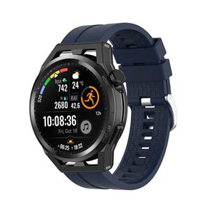 Strap-it Huawei Watch GT Runner extreme silicone band (donkerblauw)