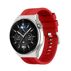 Strap-it Huawei Watch GT 3 Pro 46mm extreme silicone band (rood)