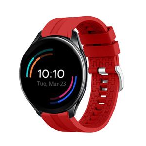 Strap-it OnePlus Watch extreme silicone band (rood)