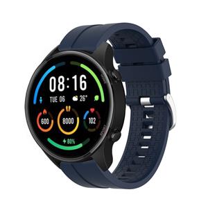 Strap-it Xiaomi Mi Watch extreme silicone band (donkerblauw)