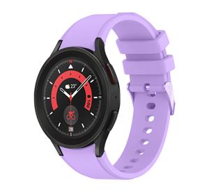 Strap-it Samsung Galaxy Watch 5 Pro siliconen band (lila)