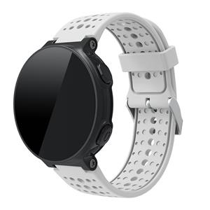 Strap-it Garmin Forerunner 235 siliconen bandje (wit)