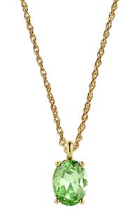 Dyrberg Kern Dyrberg/Kern Barga Necklace, Color: Gold/Green, Onesize, Women