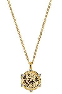 Dyrberg Kern Dyrberg/Kern Siena Necklace, Color: Gold/Crystal, Onesize, Women