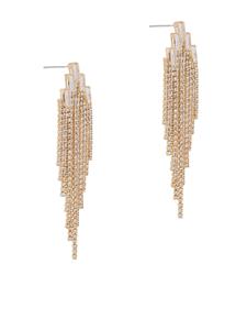 Hzmer Jewelry crystal-embellished drop earrings - Goud