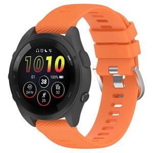 Strap-it Garmin Forerunner 265 siliconen bandje (oranje)