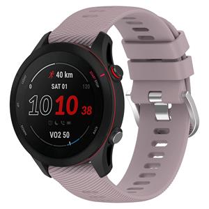 Strap-it Garmin Forerunner 255 siliconen bandje (violet)