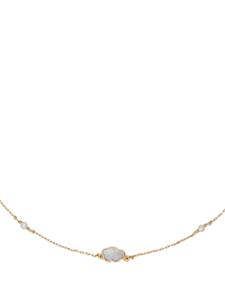 Tory Burch Celestial enamel necklace - Goud