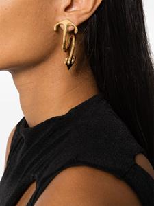 Off-White Arrows-motif earrings - Goud