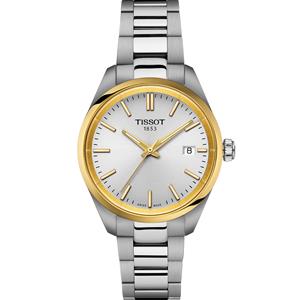 Tissot Schweizer Uhr PR 100 Damenuhr Quarz 34 mm