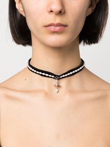 Vivienne Westwood Fluwelen choker - Zwart