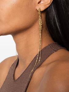 LEMAIRE Tangle dangle earrings - Goud