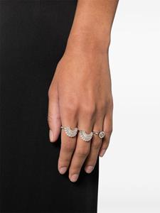Swarovski Idyllia ring (set of three) - Zilver