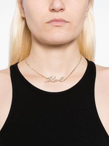Karl Lagerfeld K Signature necklace - Goud