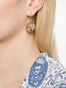 ALEMAIS Puffer drop earrings - Goud