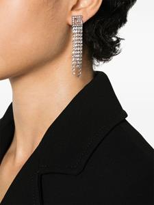 Gucci Square G crystal earrings - Zilver