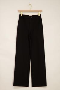 My jewellery Zwarte wide leg pantalon