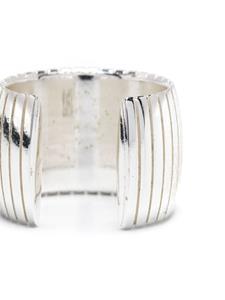 Federica Tosi Ring met textuur - Zilver