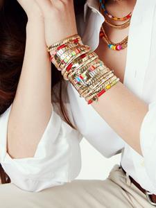 Roxanne Assoulin Set van drie armbanden - Goud