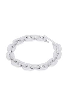 Jil Sander cable-link bracelet - Zilver