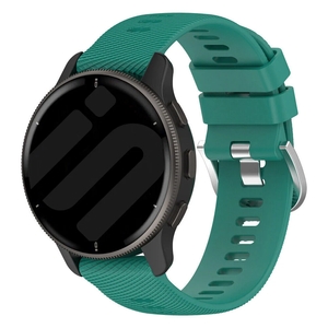 Strap-it Garmin Forerunner 165 siliconen bandje (dennengroen)