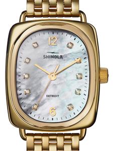 Shinola The Birdy horloge - Wit