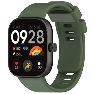 Strap-it Xiaomi Smart Band 8 Pro siliconen bandje (donkergroen)