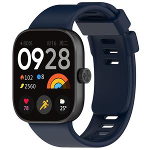 Strap-it Xiaomi Smart Band 8 Pro siliconen bandje (donkerblauw)