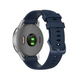 Strap-it Withings Steel HR - 36mm siliconen bandje (donkerblauw)