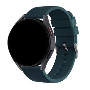 Bandz Withings ScanWatch 2 - 42mm siliconen band 'Deluxe' (donkergroen)